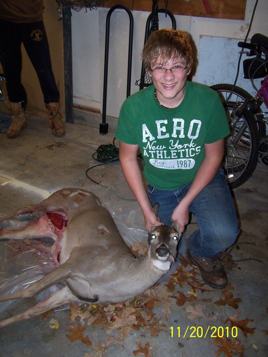 Tylers first deer